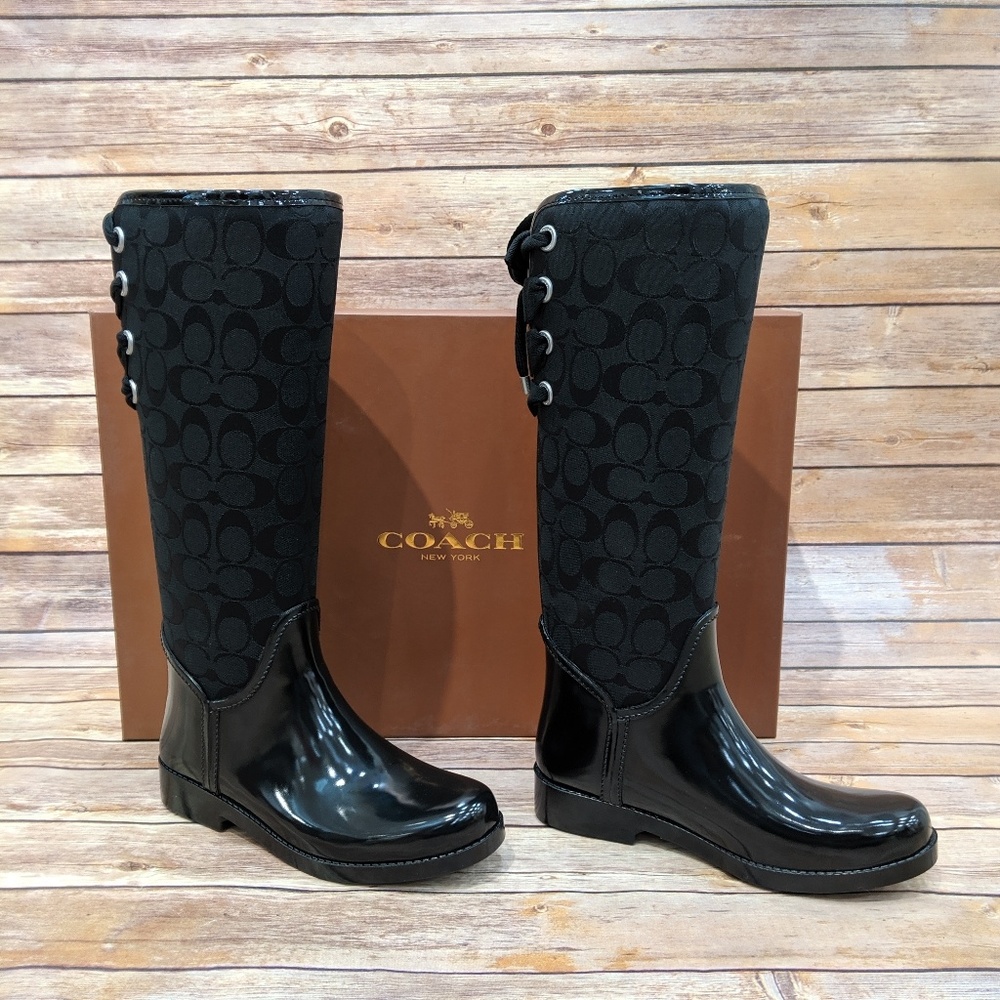 Coach Tristee 12CM SIG C Shiny Rubber